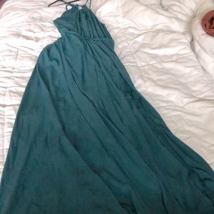 Small green formal dress(worn once)